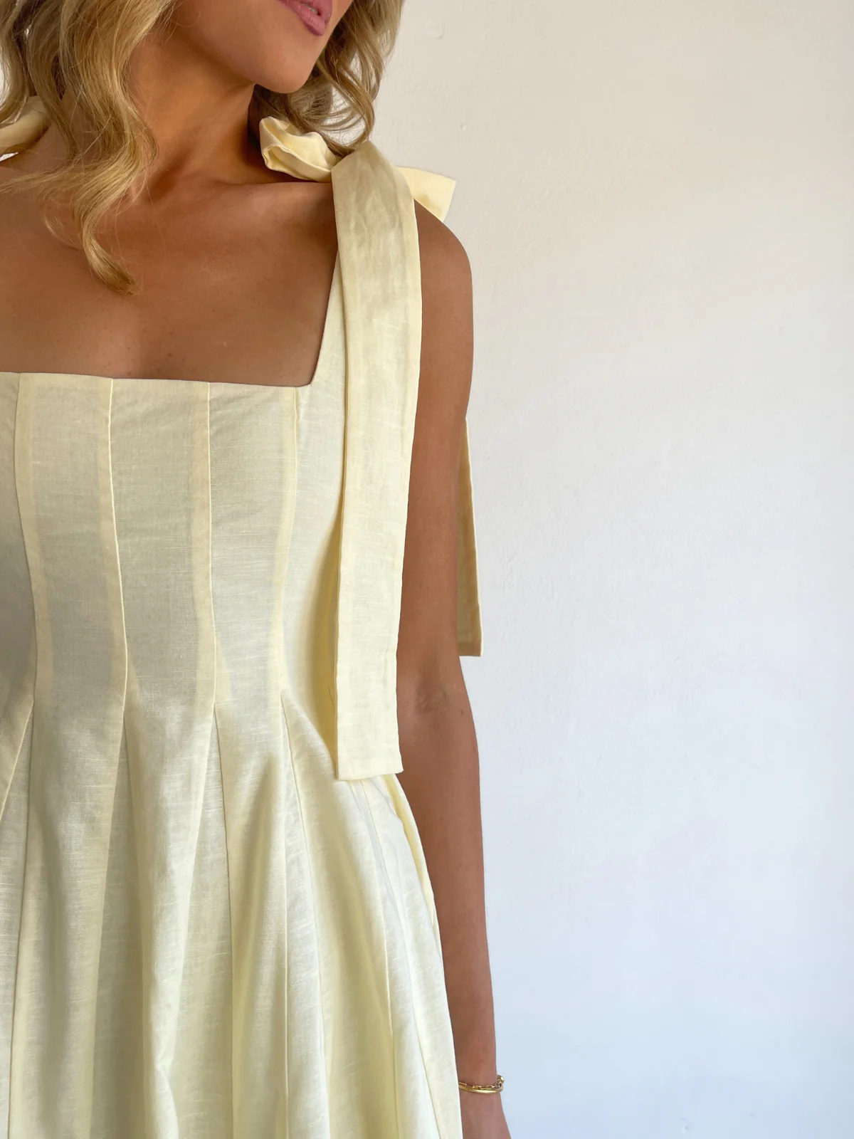 By Nicola Sienna Maxi Dress in Lemon - Image 6