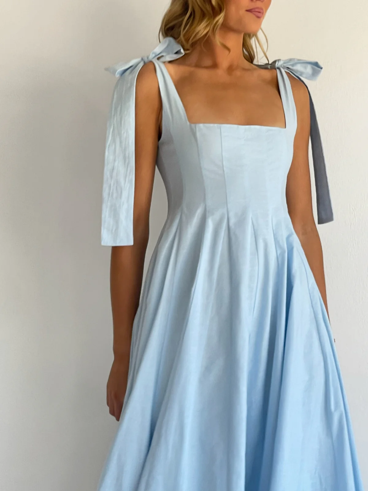 By Nicola Sienna Maxi Dress in Powder Blue - Image 10