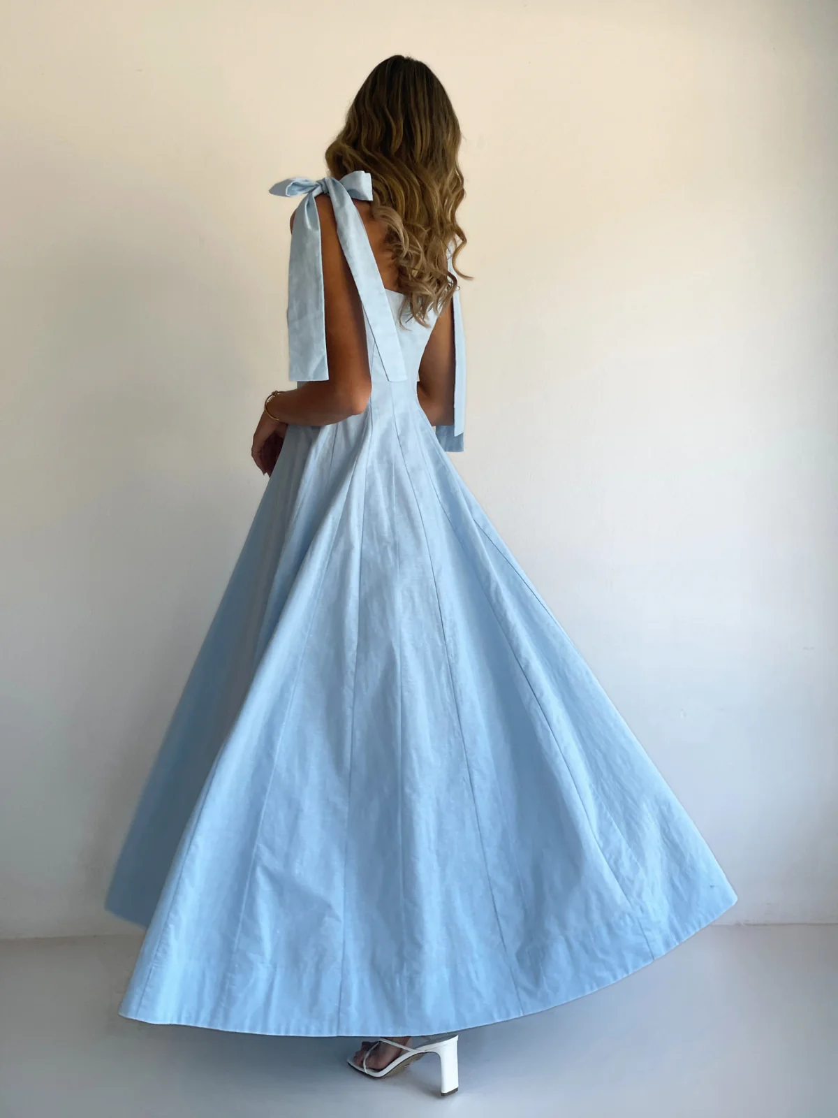By Nicola Sienna Maxi Dress in Powder Blue - Image 3