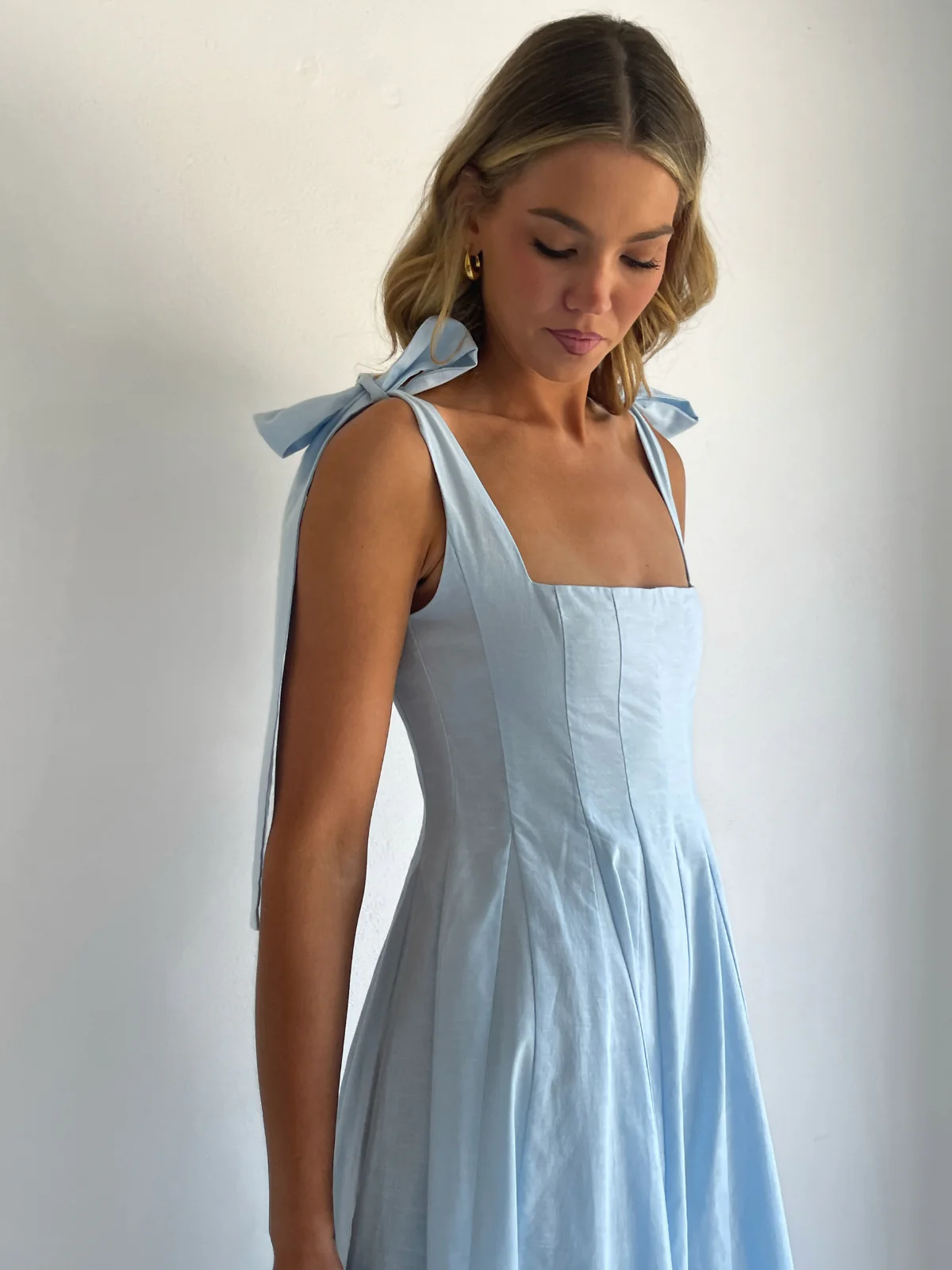 By Nicola Sienna Maxi Dress in Powder Blue - Image 8