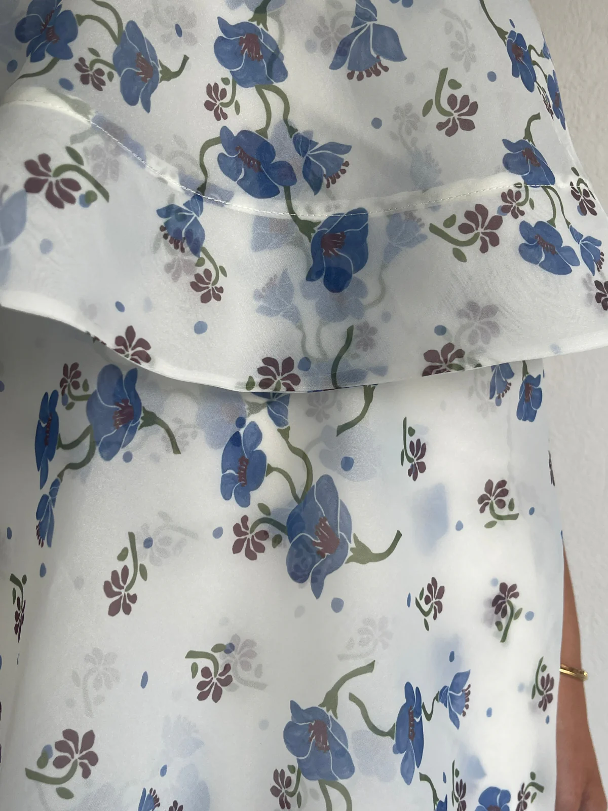 Issy Ameile Maxi Dress in Blue Bell - Image 8