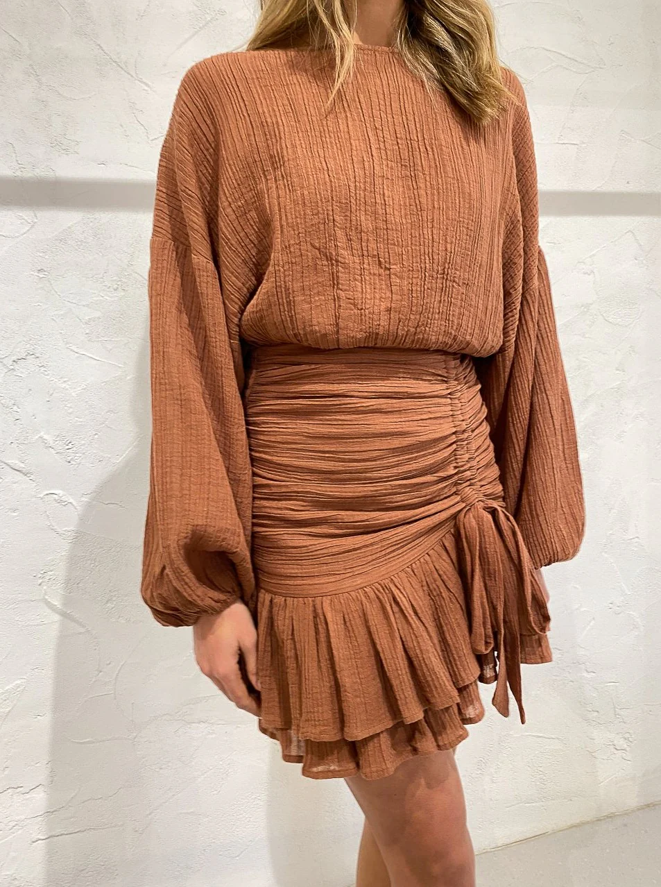 Issy Blaze Dress in Sienna - Image 7