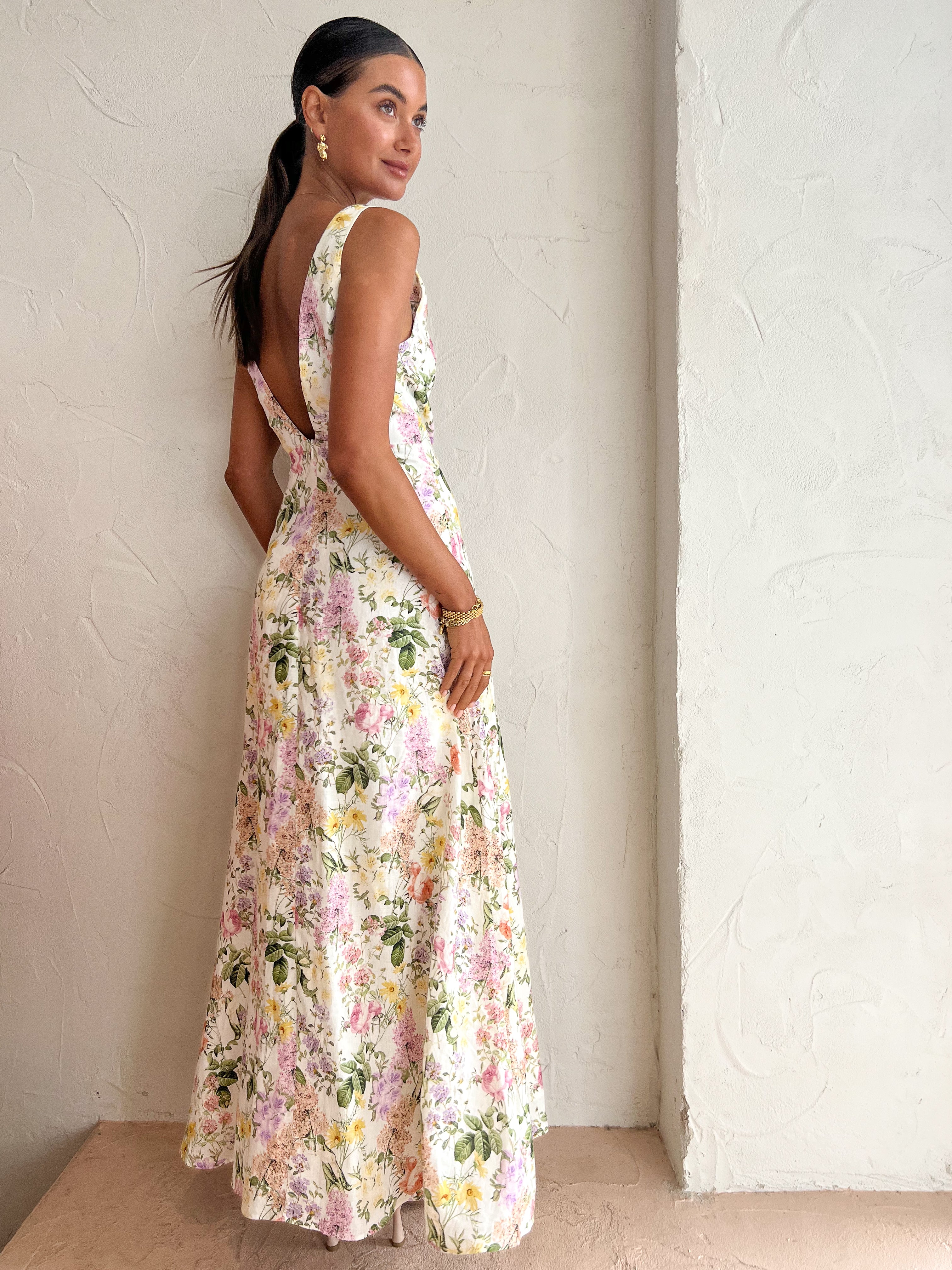Issy Blue Skies Dress in Spring - Image 6