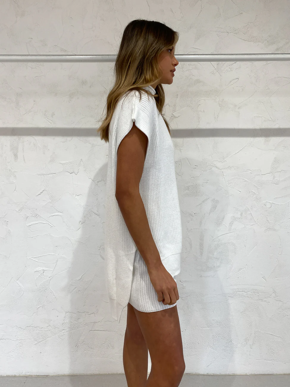 Issy Copenhagen Knit Top in White - Image 10