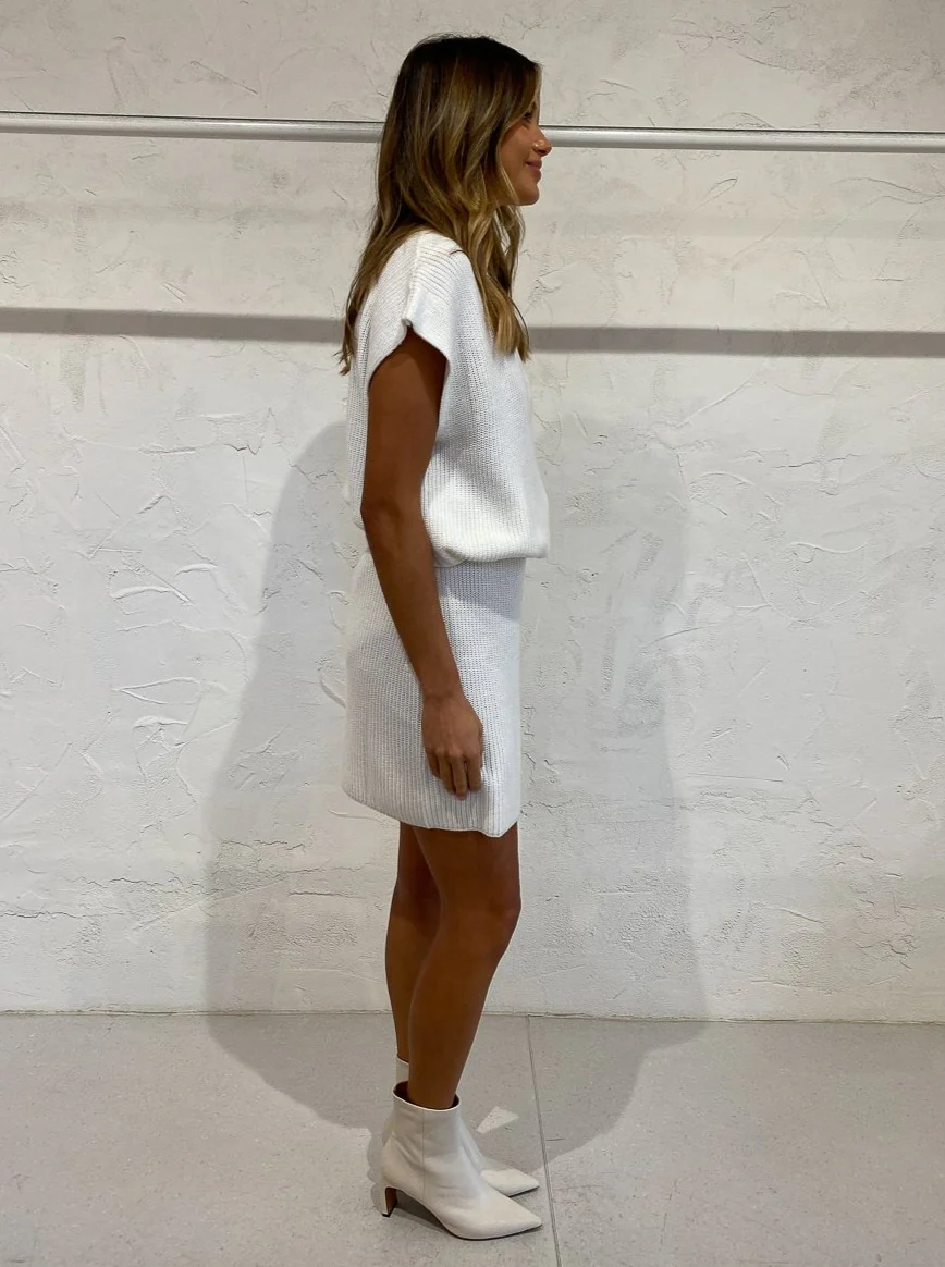 Issy Copenhagen Skirt in White - Image 7
