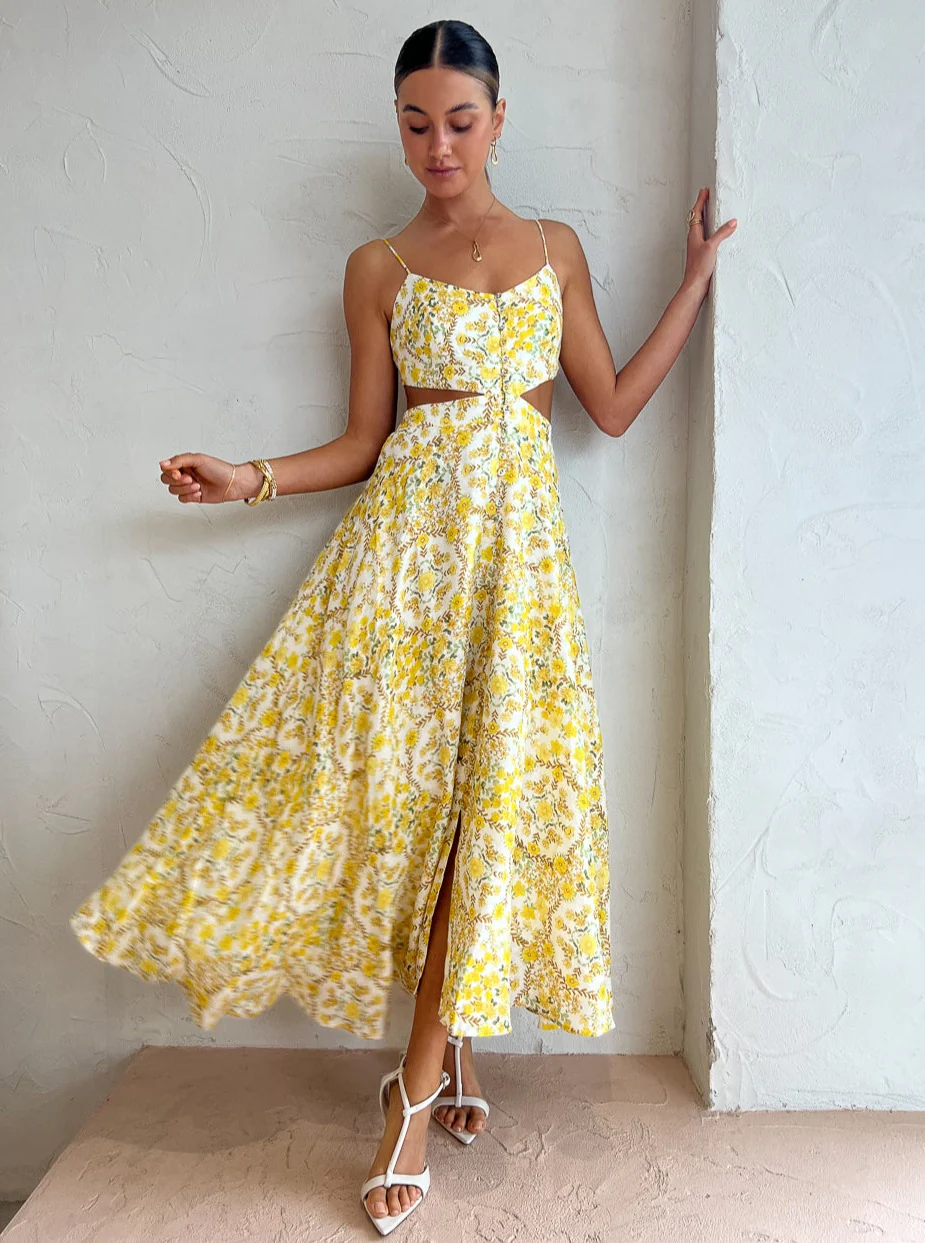 Issy Duet Dress in Flower Crown
