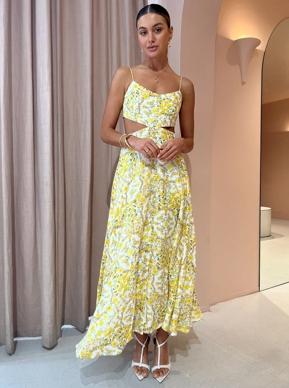 Issy Duet Dress in Flower Crown - Image 3