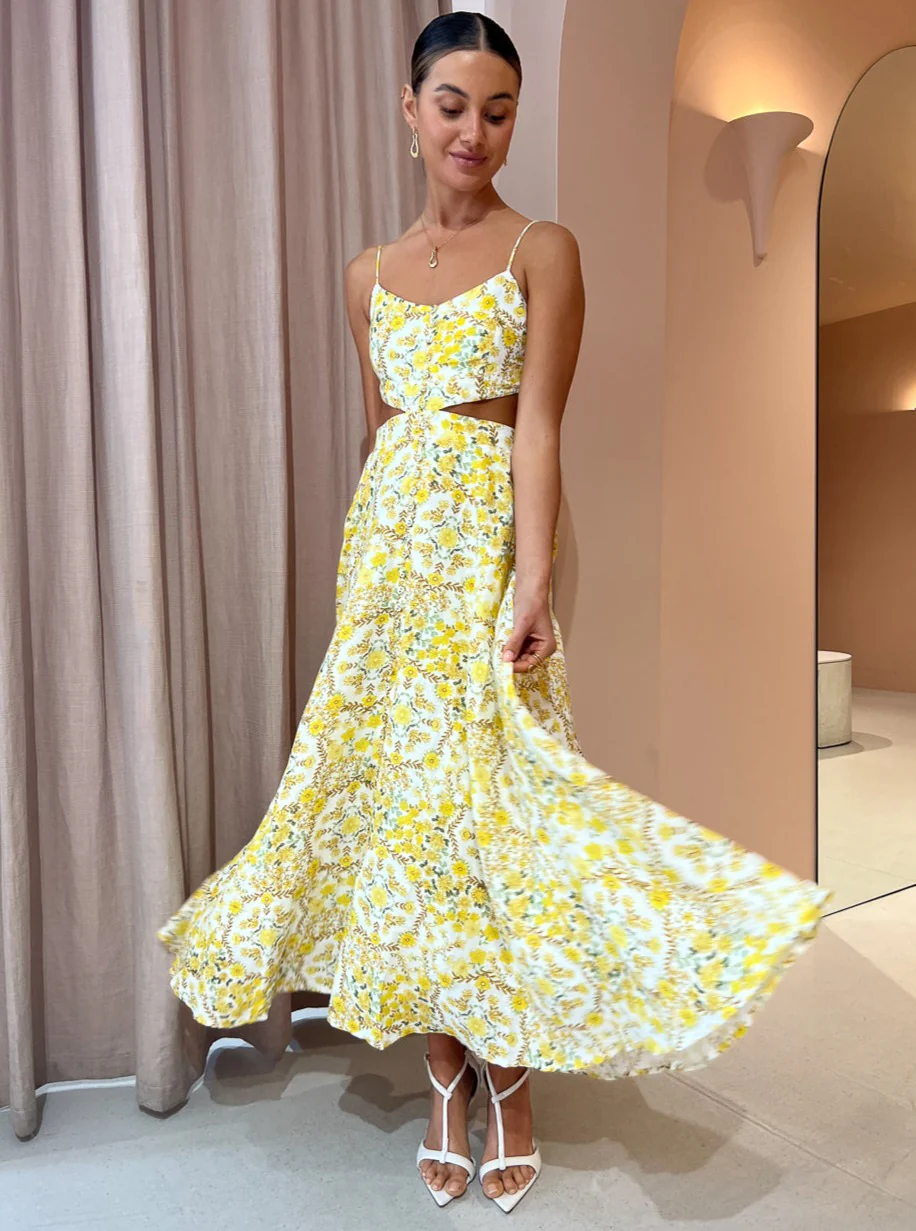 Issy Duet Dress in Flower Crown - Image 4