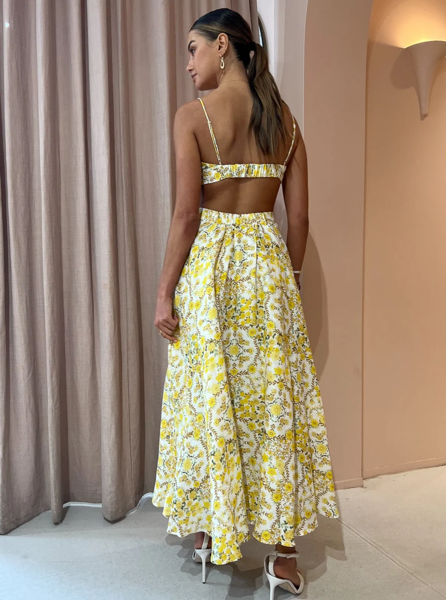 Issy Duet Dress in Flower Crown - Image 5