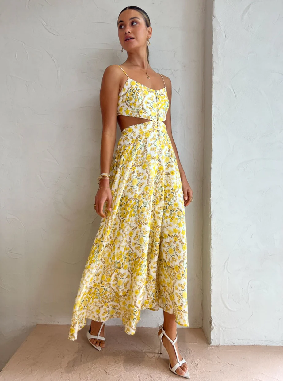 Issy Duet Dress in Flower Crown - Image 6