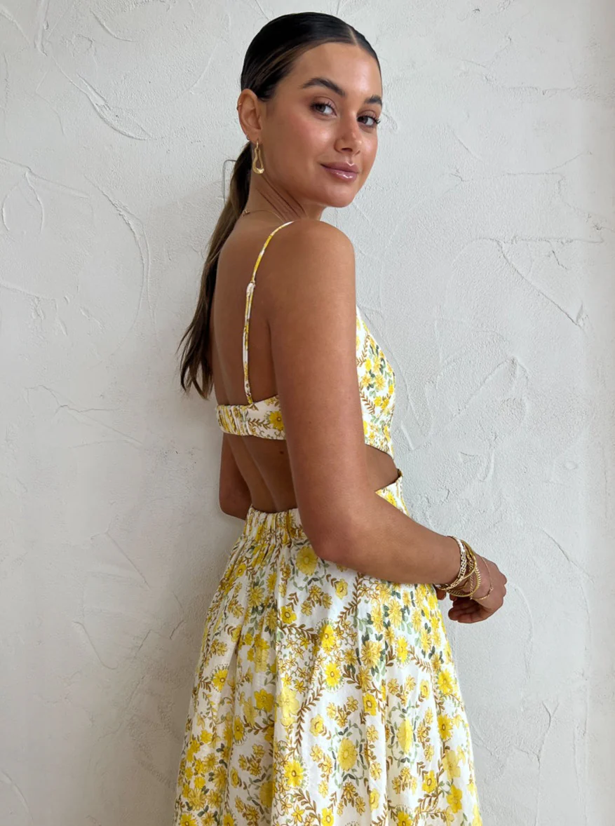 Issy Duet Dress in Flower Crown - Image 7