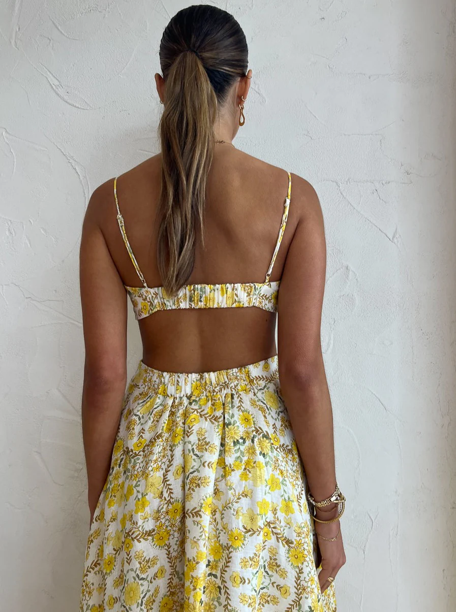 Issy Duet Dress in Flower Crown - Image 8