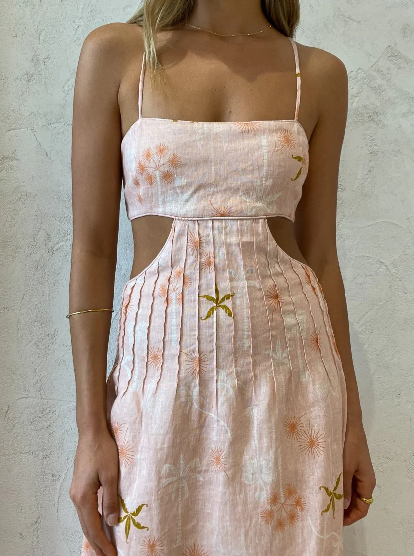 Issy Eveylyn Dress in Palm Beach - Image 6