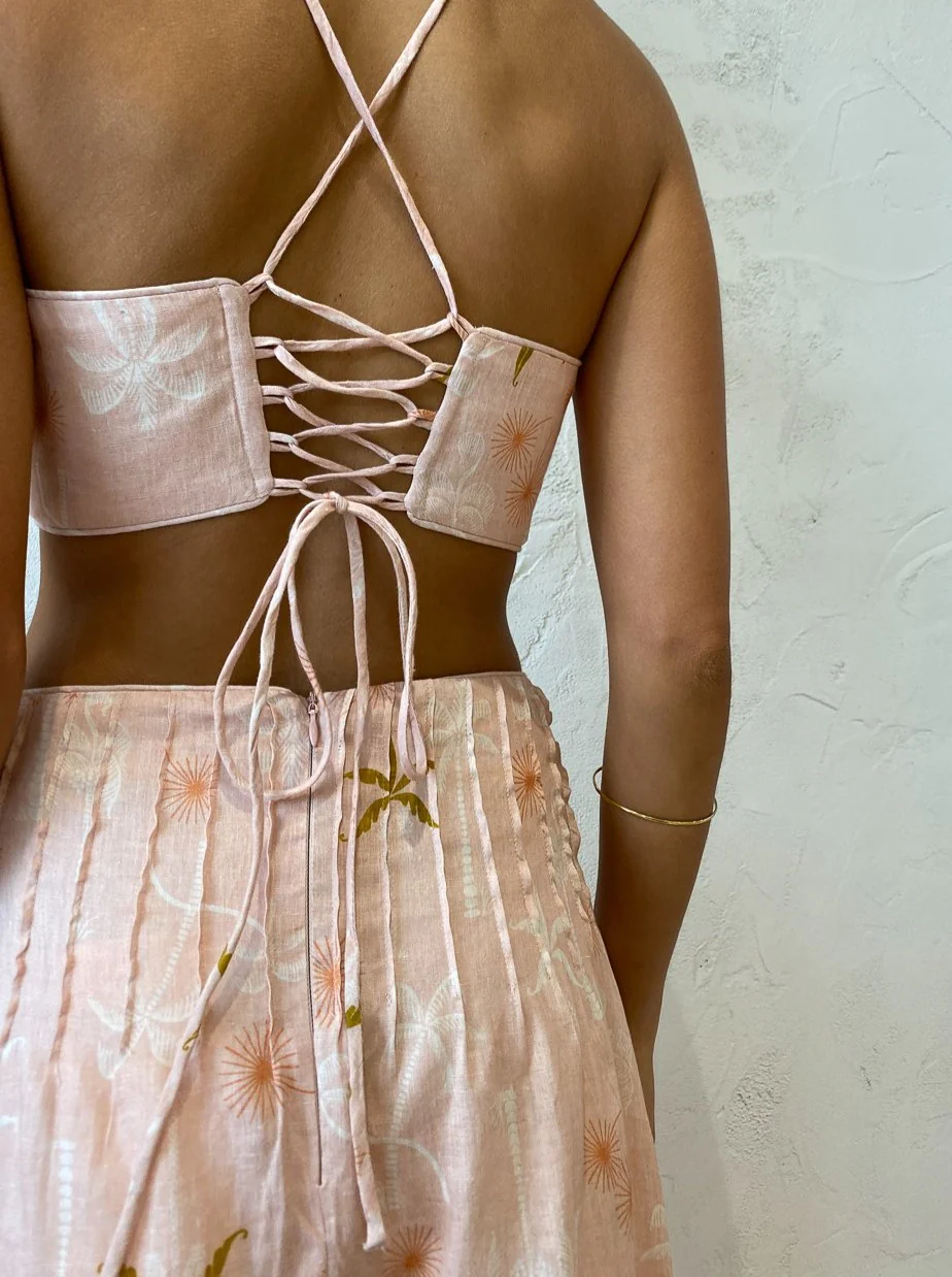 Issy Eveylyn Dress in Palm Beach - Image 7