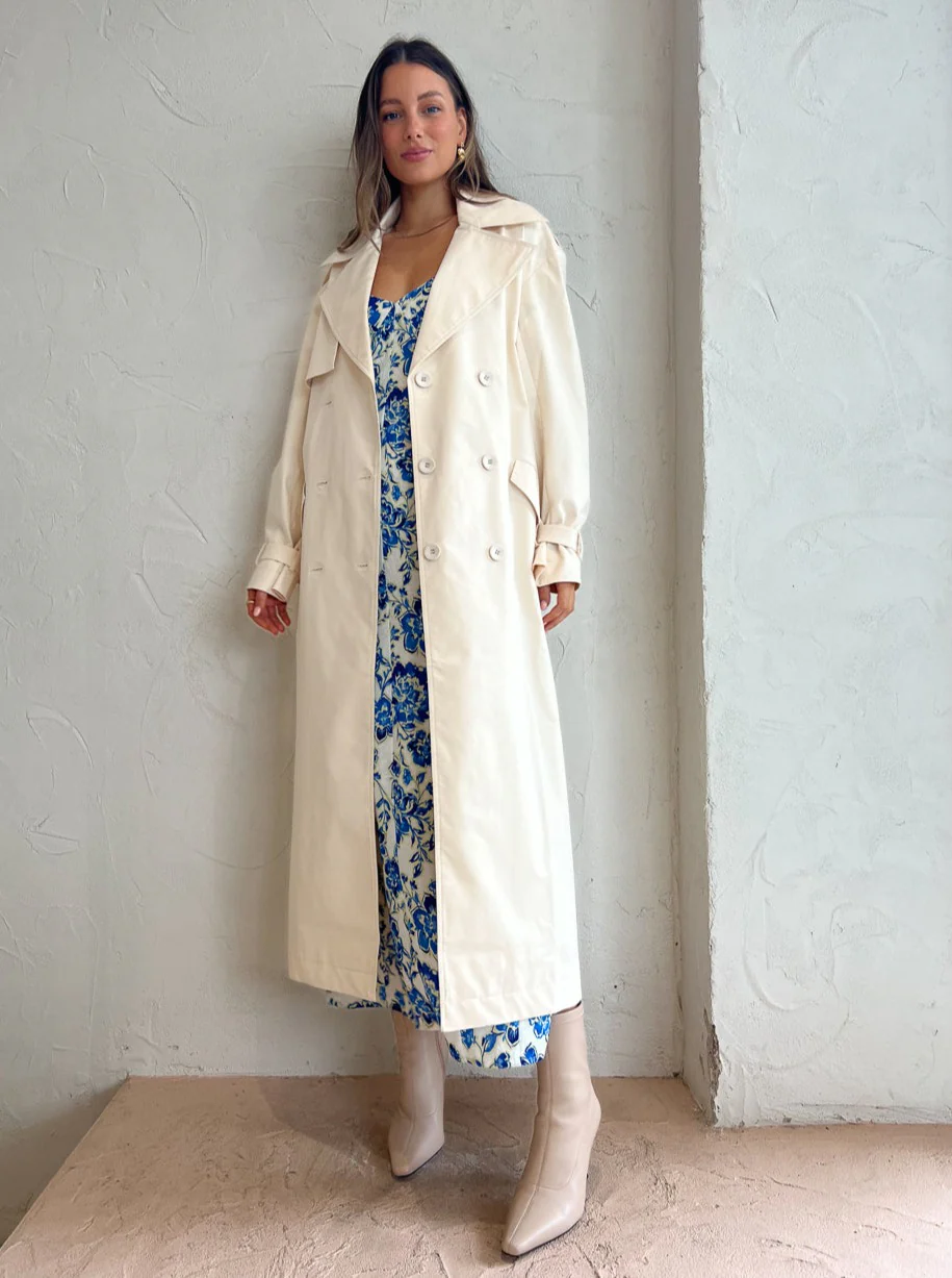 Issy Glimpse Dress in Bluebells - Image 4