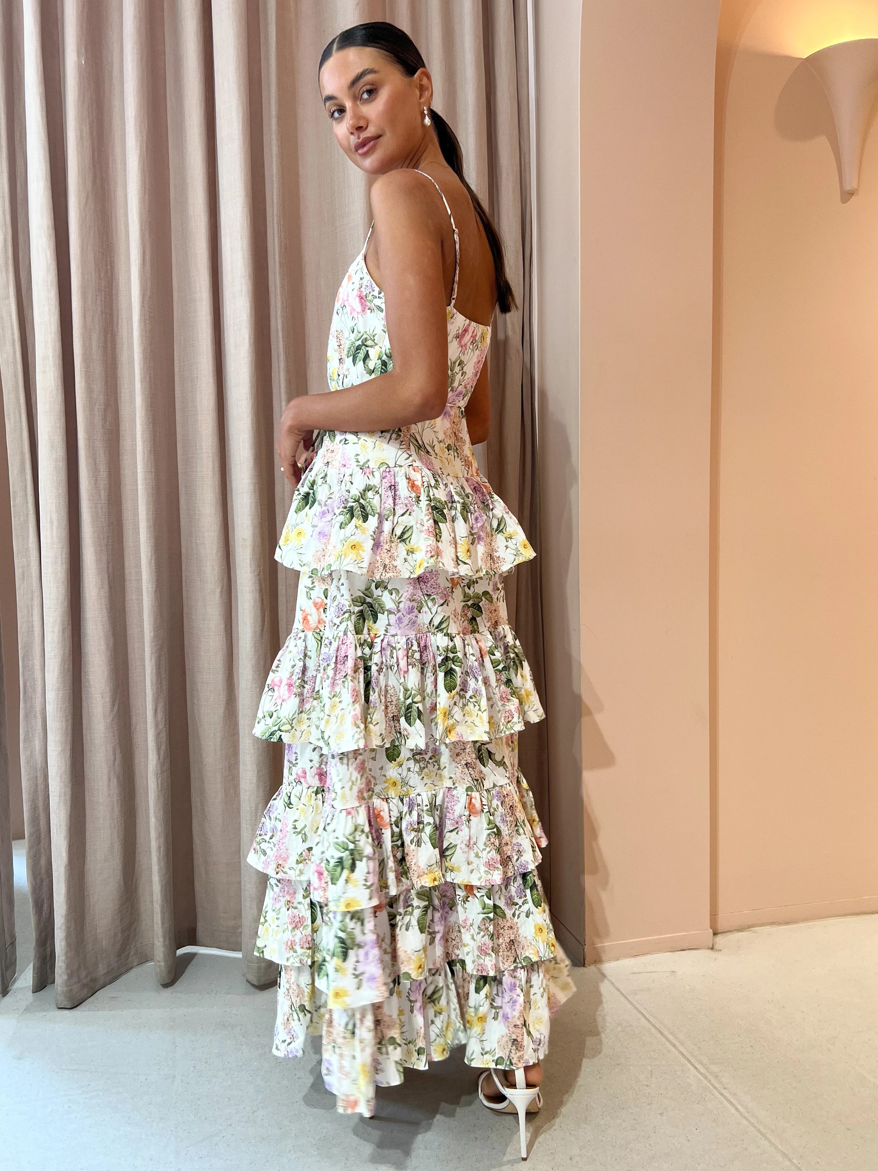 Issy Goldie Maxi Dress in Spring - Image 3