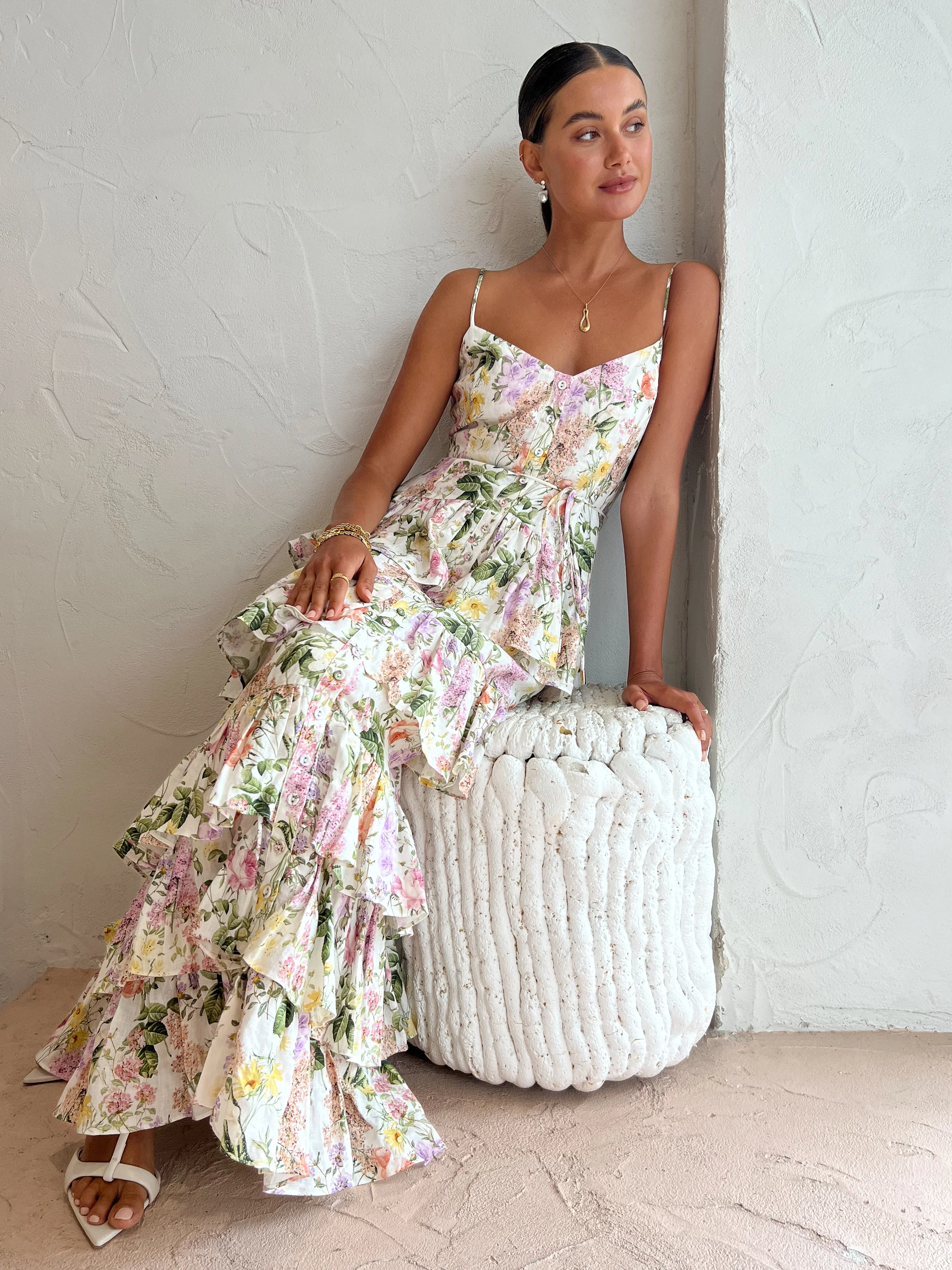 Issy Goldie Maxi Dress in Spring - Image 9
