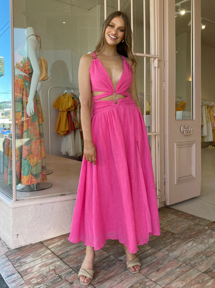 Issy Hoops Dress in Blossom - Image 8