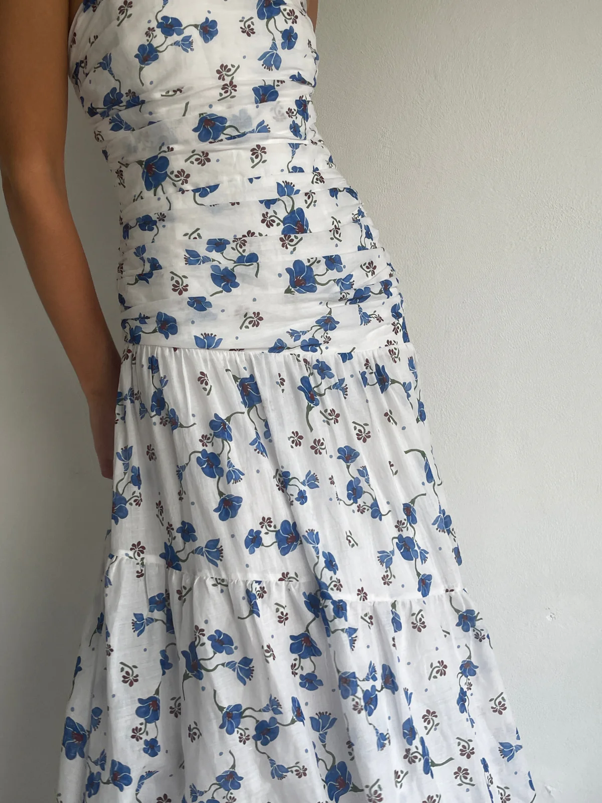 Issy Isles Maxi Dress in Blue Bell - Image 10