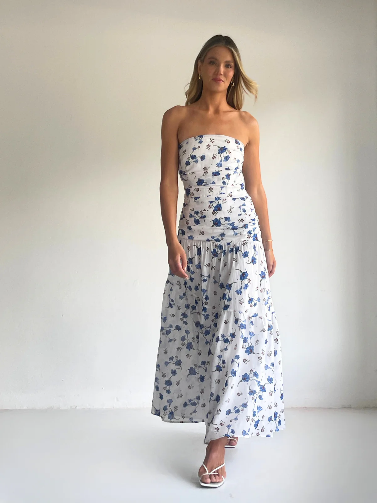 Issy Isles Maxi Dress in Blue Bell - Image 13