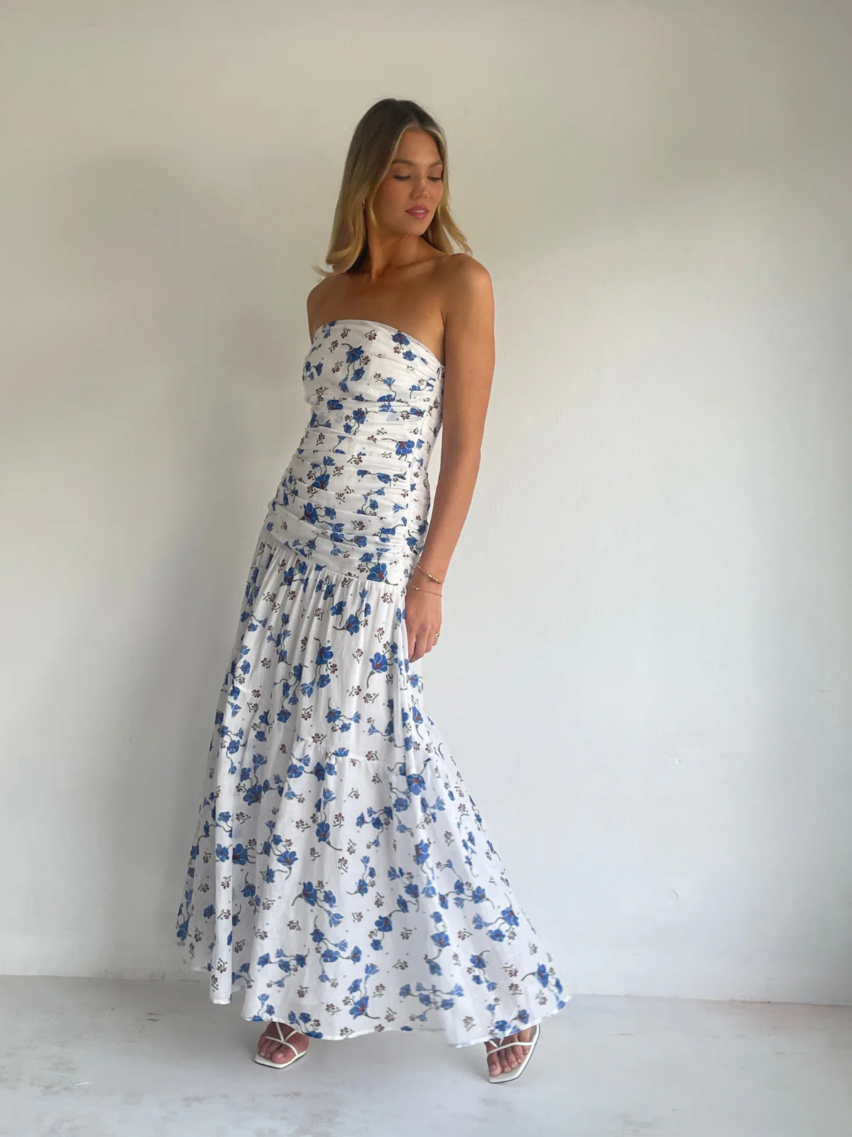 Issy Isles Maxi Dress in Blue Bell - Image 5