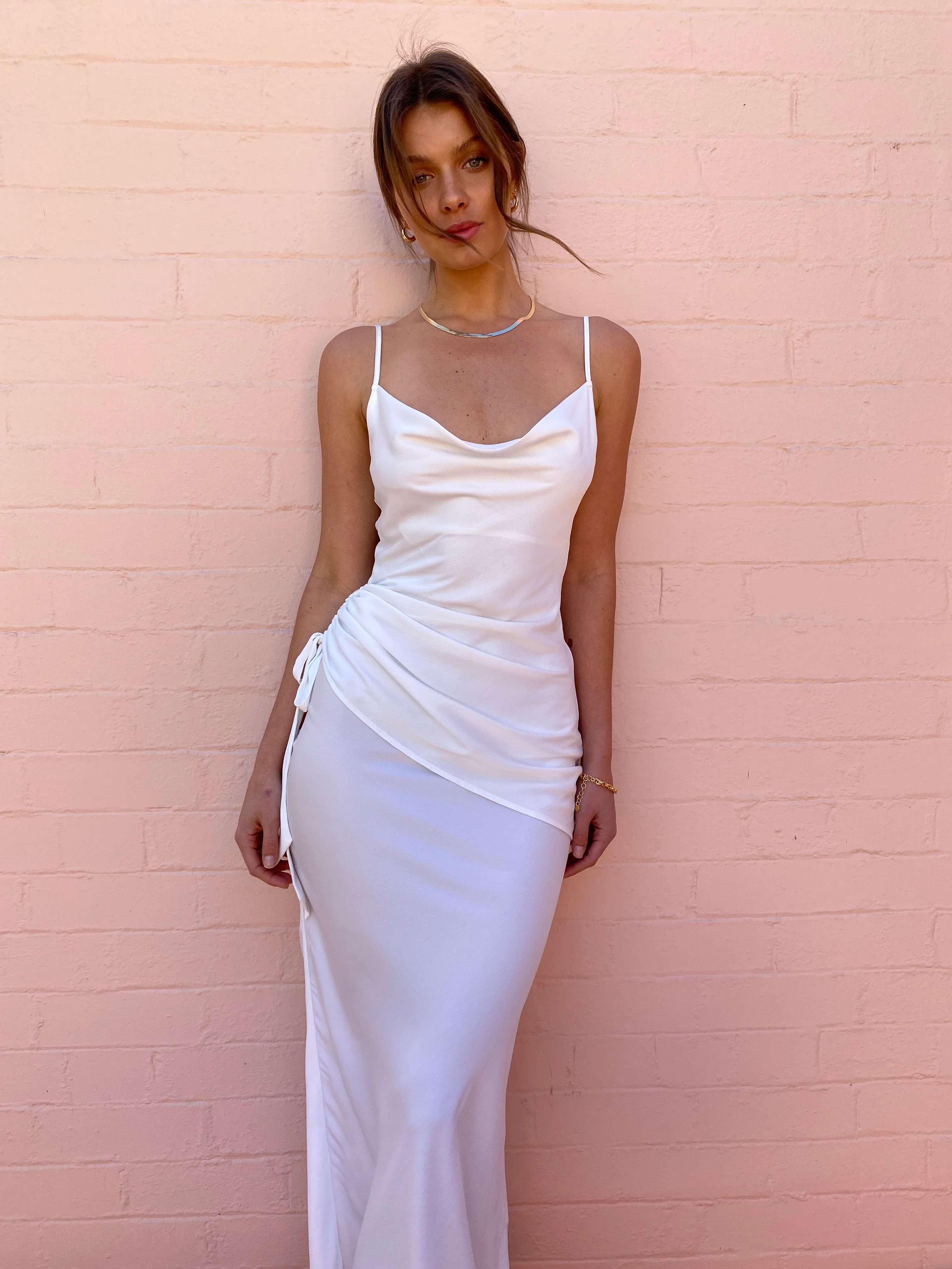 Issy Poem Dress in White