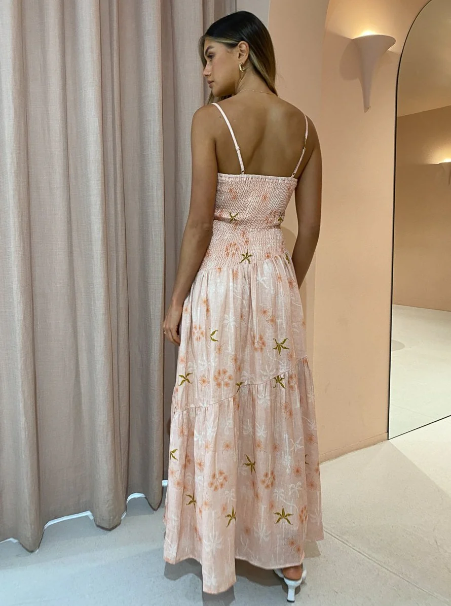 Issy Seaside Dress in Palm Beach - Image 5