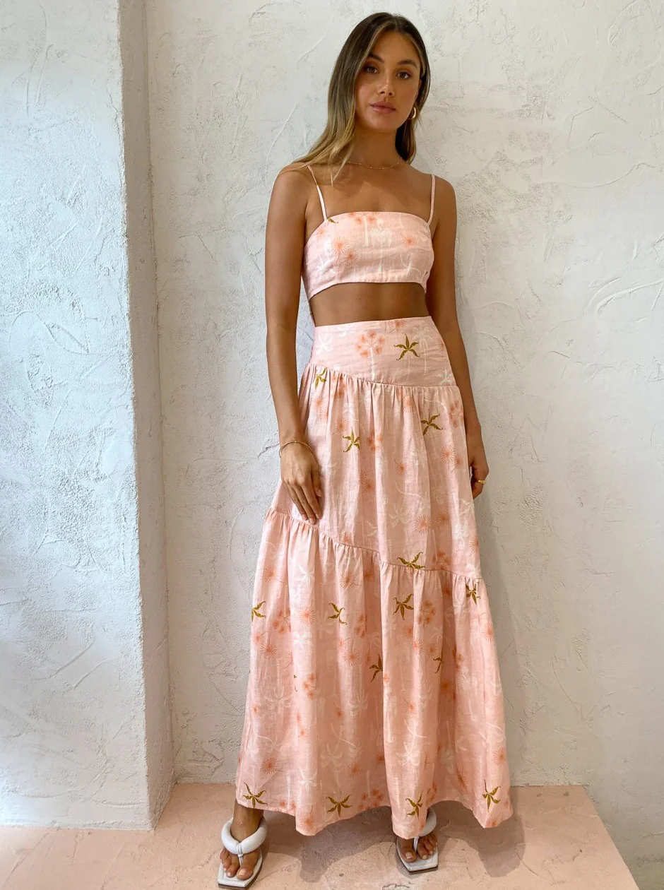 Issy Seaside Dress in Palm Beach - Image 7
