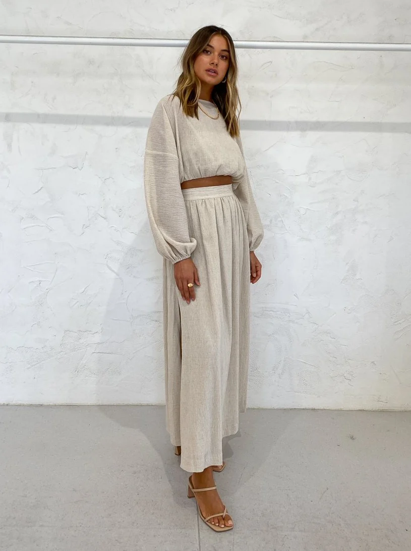Issy Seraph Skirt in Natural - Image 10