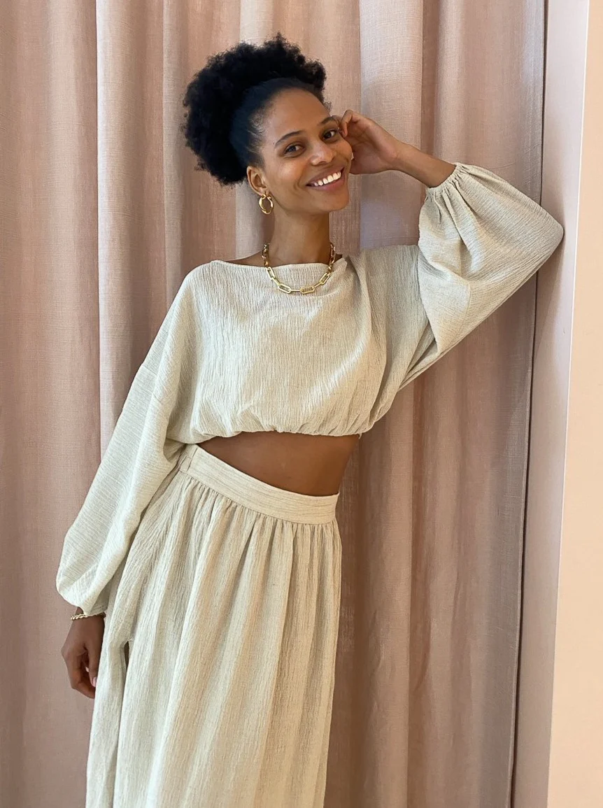 Issy Seraph Skirt in Natural - Image 7