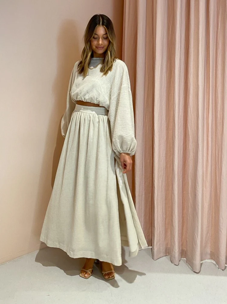 Issy Seraph Skirt in Natural - Image 8