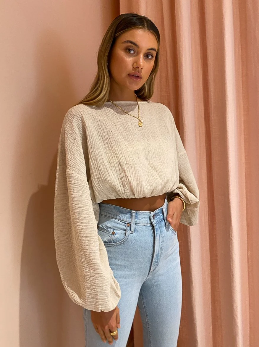 Issy Seraph Top in Natural
