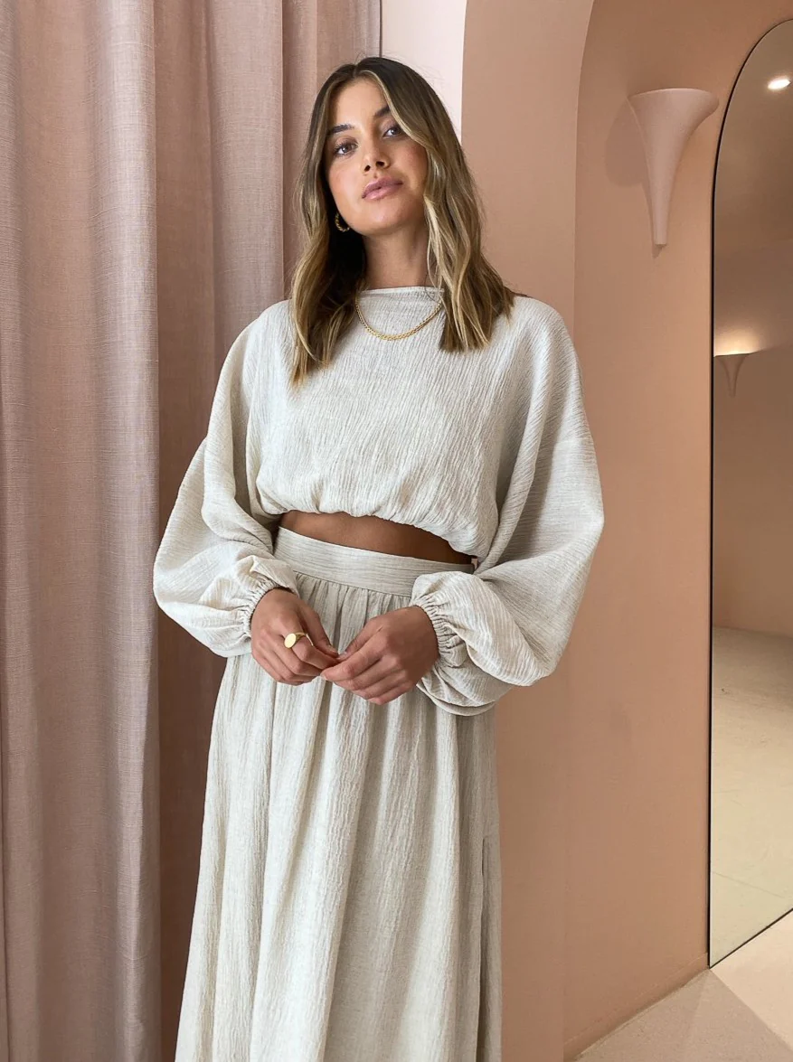 Issy Seraph Top in Natural - Image 10