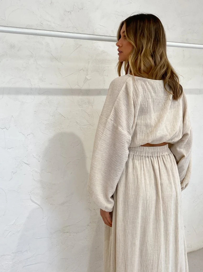 Issy Seraph Top in Natural - Image 11