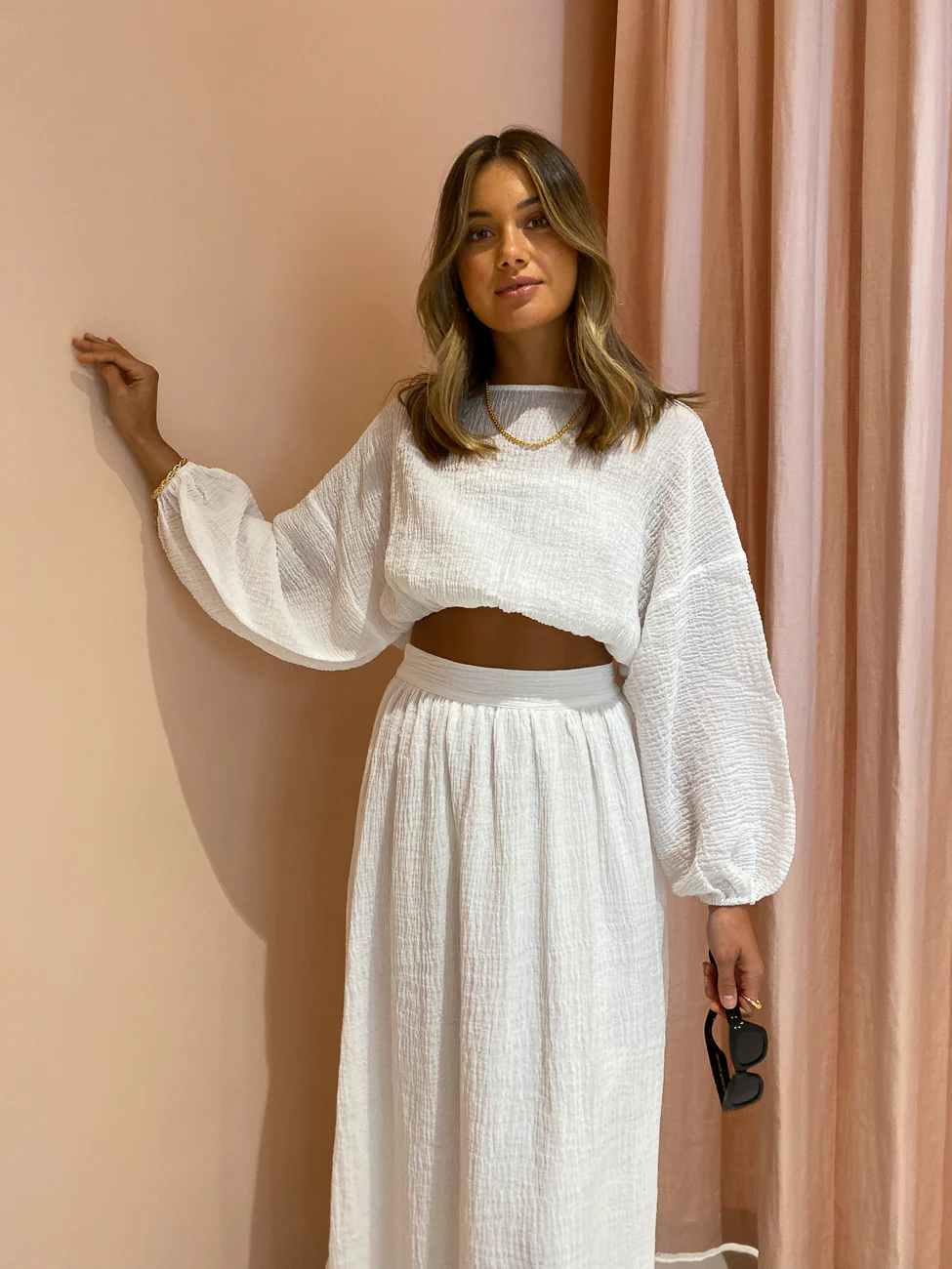 Issy Seraph Top in White - Image 3
