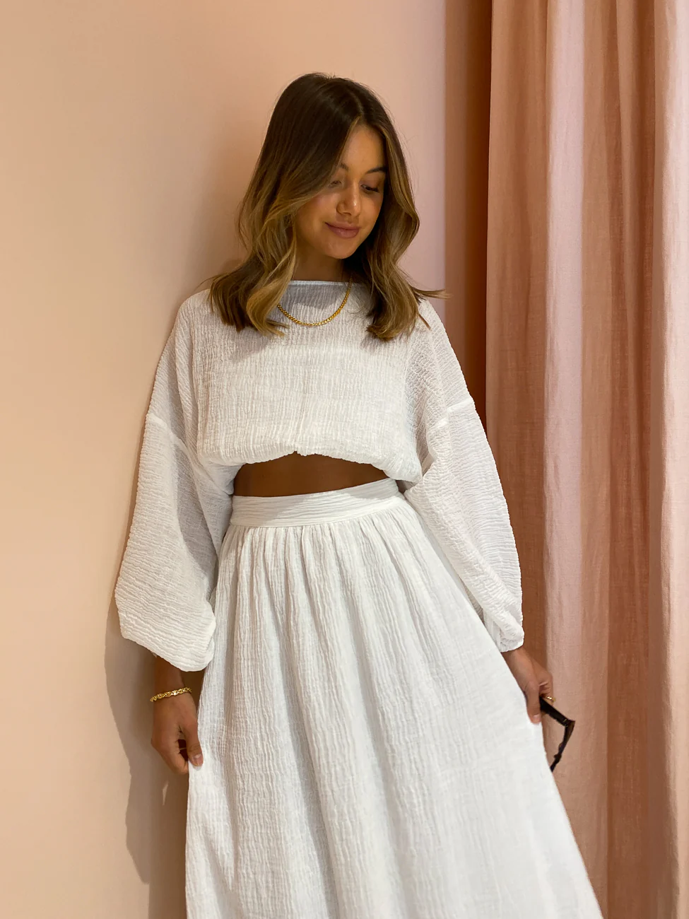 Issy Seraph Top in White - Image 5
