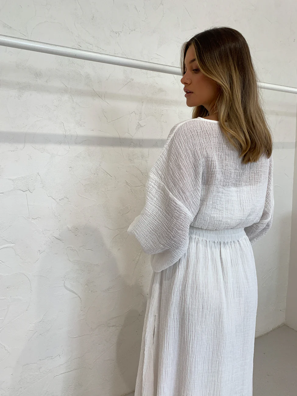 Issy Seraph Top in White - Image 7