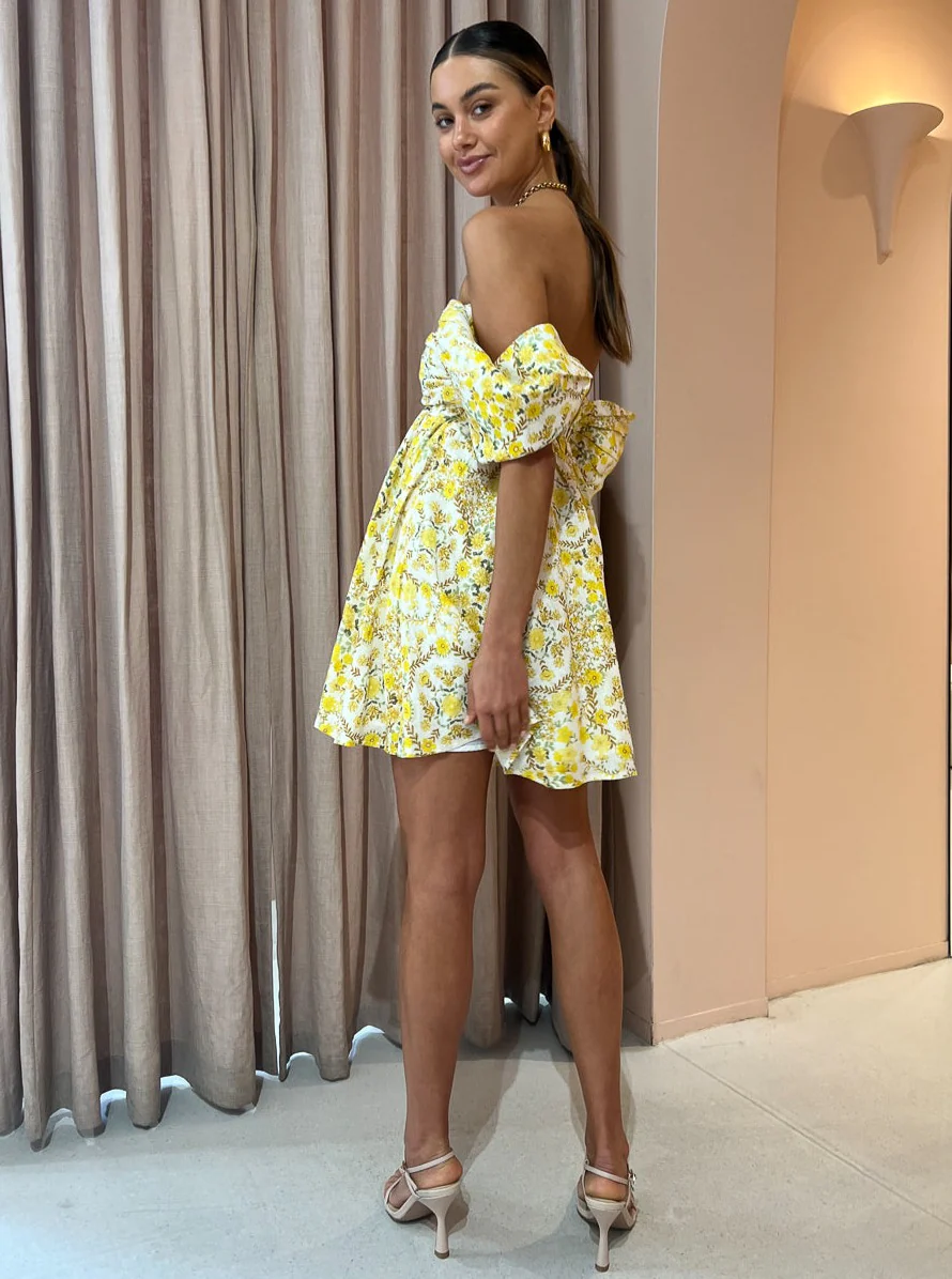 Issy Teacups Dress in Flower Crown - Image 4