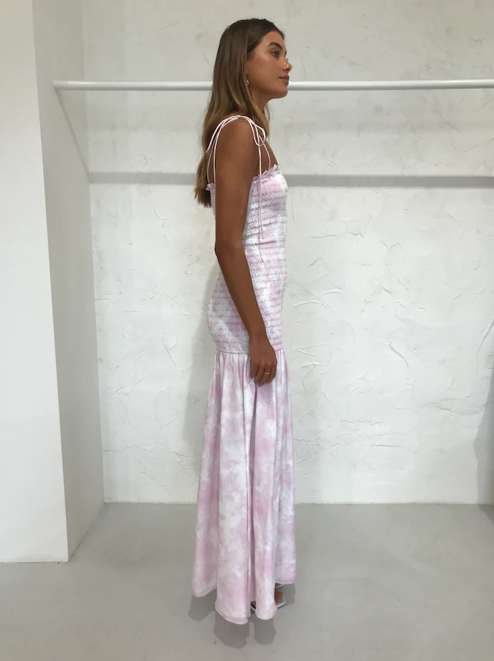Issy Tempo Dress in Cloudy Pink - Image 4