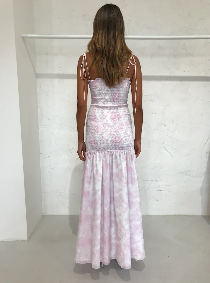 Issy Tempo Dress in Cloudy Pink - Image 5