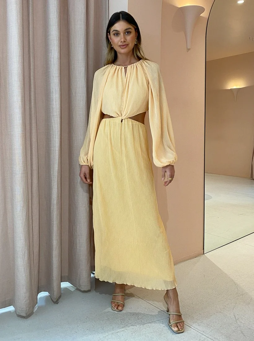 Issy Vibe Dress in Rockmelon - Image 3