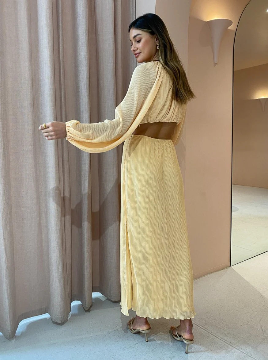 Issy Vibe Dress in Rockmelon - Image 4