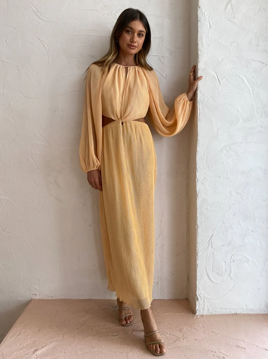 Issy Vibe Dress in Rockmelon - Image 7