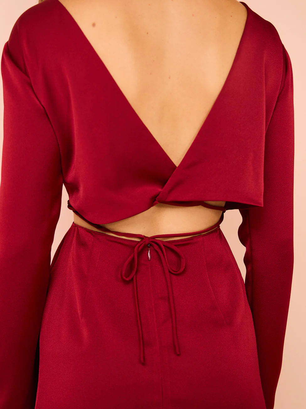 One Fell Swoop Ritual Maxi in Black Cherry - Image 10