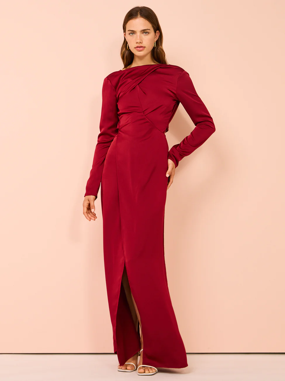 One Fell Swoop Ritual Maxi in Black Cherry - Image 6