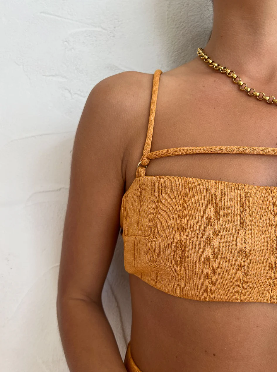 Rumer Matilda Crop in Yellow - Image 5